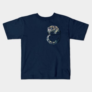 Pocket Cute Tiger Salamander Kids T-Shirt